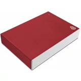 Seagate Zunanji prenosni disk One Touch, 5 TB, rdeča