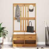  Drvo za dvoranu SANDNES 87x40x159,5 cm puno drvo bor | shoptok.hr