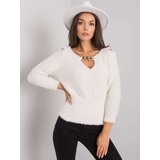 RUE PARIS Sweater-LC-SW-7033.27X-ecru | Shoptok.si