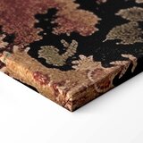  Slika - Mediterranean landscape - old tapestry with a hill and a lake 120x80 Na talijanskom platnu | shoptok.hr