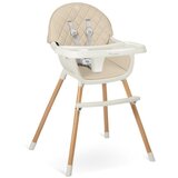  Stolica za hranjenje Nukido lilo bež boje | shoptok.hr