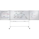 eurokraft pro pomična zložljiva tabla, jeklena pločevina, emajlirana, šxv 3000 x 1890 mm | Shoptok.si