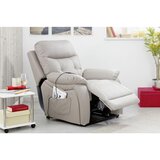 James Wood tv fotelj mario, relax funkcija, siva | Shoptok.si