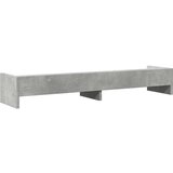  Stalak za monitor boja betona 100x24x16 cm konstruirano drvo | shoptok.hr