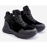 EVENTO Insulated men's lace-up trekking shoes black Zerista | Eponuda.ba