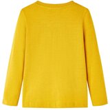  Dječja majica dugih rukava oker 116 | shoptok.hr