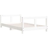  Za dječji krevet bijeli 80 x 160 cm od masivne borovine | shoptok.hr