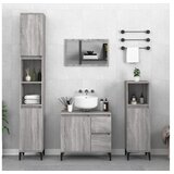  3-dijelni set kupaonskih ormarića boja hrasta sonome drveni | shoptok.hr