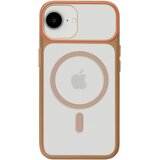 AVIZAR Ovitek za iPhone 16e, dvomaterialna zasnova, združljiv z MagSafe, Rjava, (5000190560) | Shoptok.si