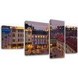  Slike na platnu 4-delne SLOVAŠKA SK022E40 (moderne slike na) | Shoptok.si
