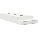  Okvir kreveta za pohranu Bijeli Konstruirano drvo 80 x 200 cm | shoptok.hr