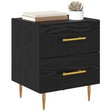  Noćni ormar s ladicama 2 pcs Crni hrast 40 x 35 x 47,5 cm | Eponuda.com