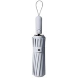 INF Avtomatski dežnik z 48 rebri za zaščito pred vetrom in dežjem Grey, (5000214701) Cene