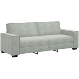  Trosjed Sofa Svijetlosiva 220x78x84 cm Baršun | Shoptok.si