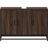  Kupaonski ormarić za umivaonik boja hrasta 90x33x60 cm drveni | Eponuda.com