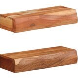  Zidne police 2 kom 40x17x8 cm od masivnog bagremovog drva - 40 x 17 x 8 cm 1 2 | shoptok.hr