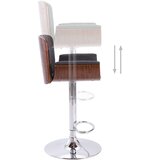  Barski stolček sivo blago, (20699978) | Shoptok.si
