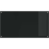  Kuhinjski zid 2 pcs Crna 110 x 60 cm Staklo otporno na udarce | shoptok.hr