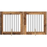  Vrata za pse z stojali 2 pcs Star les 80 x 80 cm Inženirski les, (5000232717) | Shoptok.si