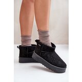 Big Star Snow boots with platform decoration Big Star Black | shoptok.hr