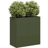 vidaXL Sadilnik Olive Green 80x40x80 cm Hladno valjano jeklo Cene