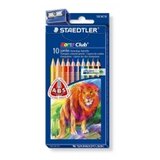 Staedtler Barvice Noris Club Jumbo ABS, 10 kosov + šilček | Shoptok.si