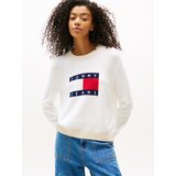 Tommy Jeans Sweater majica mornarsko plava / klasično crvena / bijela | shoptok.hr