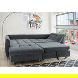 Modern Living sedežna garnitura agira, antracit, ležišče | Shoptok.si