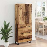  Highboard 2 kom. Staro drvo 69,5 x 34 x 180 cm | shoptok.hr