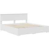  Okvir za krevet Bijelo 180 x 200 cm Konstruirano drvo | shoptok.hr