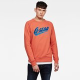 G-star Sweatshirt - Fast raglan gr r sw l\s orange | ePonuda.com