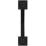  Noge za klub stolić u obliku slova X, 2 kom, crne, 50 x (42-43) cm, čelik | Eponuda.com