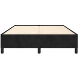  Posteljni okvir črna 140x200 cm žamet, (20724455) | Shoptok.si