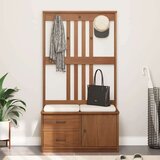 vidaXL Drvo za dvoranu SANDENS 87x40x159,5 cm puno drvo bor | shoptok.hr