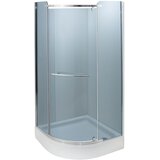 AQUAART tuš kabina wellness lugo 80 polukružna s kadom 80x80x205 cm | shoptok.hr