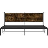  Metalni okvir kreveta bez madraca boja hrasta 183x213 cm | Eponuda.com