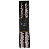 Dekordom Novogodišnji set sveća 2pcs 25cm 215682 - Blush pink - KMG Cene