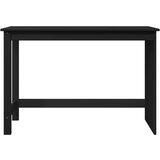  Stol Crna 112 x 50 x 75 cm Čvrsto borovo drvo - Crna | shoptok.hr