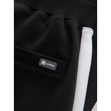 Ombre Men's sweatpants joggers with contrasting stripes - black | shoptok.hr