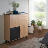 P & B VISOKA KOMODA, rjava | Shoptok.si