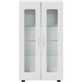  Kreveta s policom FLORIN Visoki sjaj bijela 55,5 x 29 x 100 cm | shoptok.hr