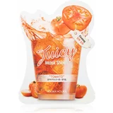 Holika Holika Juicy Mask Sheet Tomato učvrstitvena maska iz platna za konture obraza 20 ml