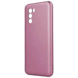 Onasi Silikonski ovitek Metalik za Xiaomi Redmi Note 11 4G / Redmi Note 11s 4G - roza | Shoptok.si