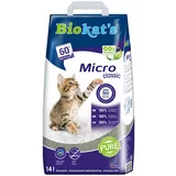 Biokats Micro Classic pesek za mačke - Varčno pakiranje: 2 x 14 l