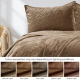AmeliaHome Prekrivač Laila 200x220 cm, cappuccino Slike
