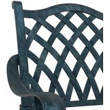  Vrtna stolica 2 pcs Zelena 56 x 55 x 92.5cm Aluminij | shoptok.hr