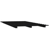  Za krevet crni 90 x 190 cm od masivne borovine | shoptok.hr