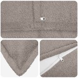  Presvlaka za jastuk 2 pcs HOUTEN Svjetlosiva 35 x 35 cm Bouclé | shoptok.hr