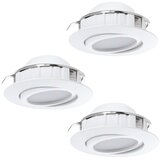 Eglo 95851 - KOMPLET 3x LED ugradnih svetala PINEDA LED/4,9W/230V | Eponuda.com