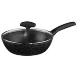 Five Tiganj s poklopcem 24 cm kovani aluminijum crna (111010) | ePonuda.com